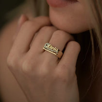 Custom Name Rings